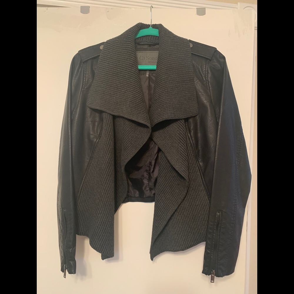 Leather Jacket - WORN ONCE